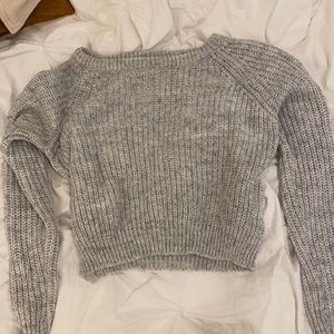 Super cute cropped Brandy Melville sweater